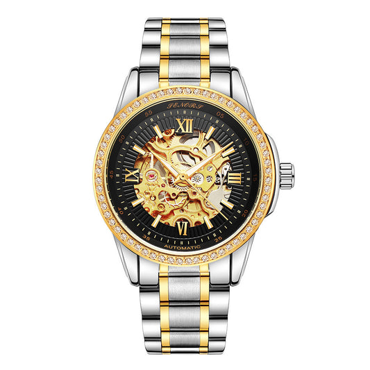 Automatic mechanical watches, business and leisure waterproof watches for men